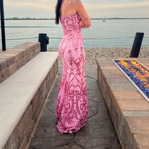 Pink dress